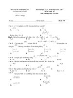 De thi HK II toan 10 yen my HY 