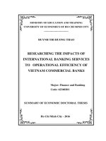 Nghiên cứu tác động của dịch vụ ngân hàng quốc tế đến hiệu quả hoạt động của các ngân hàng thương mại việt nam atract 