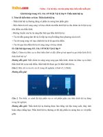 Giải bài tập trang 113, 114, 115 SGK Vật lý lớp 9: Thấu kính hội tụ 