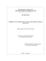 nghiên cứu cơ chế quản lý chất lượng dịch vụ trong mạng lte 