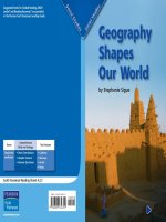 4 2 3 geography shapes our world (social studies) 