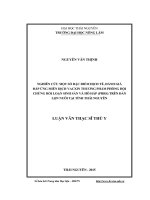 Nghiên cứu một số đặc điểm dịch tễ, đánh giá đáp ứng miễn dịch vaccin thương phẩm phòng Hội chứng rối loạn sinh sản và hô hấp (PRRS) trên đàn lợn nuôi tại tỉnh Thái Nguyên (LV thạc sĩ)