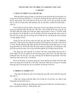 CHUYÊN đề yếu tố NHIỆT của KHÍ hậu VIỆT NAM 