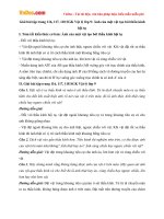 Giải bài tập trang 116, 117, 118 SGK Vật lý lớp 9: Ảnh của một vật tạo bởi thấu kính hội tụ 