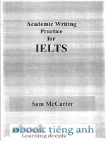 Academic writing for IELTS