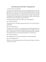 Giải bài tập trang 91 SGK Sinh 9: Công nghệ tế bào 