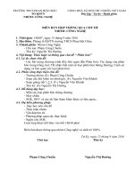 Dạy học theo chủ đề "Phân bón" - Công nghệ 7