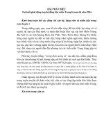 Bai phat dong ung ho mien Trung