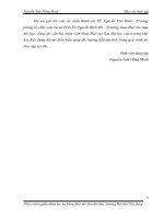 Phát triển nguồn nhân lực tại khoa Đào tạo sau đại học  trường Đại học Xây Dựng