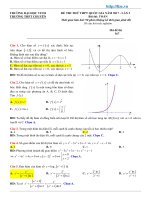 giai de thi thu toan 2017 THPT chuyen dh vinh lan 3