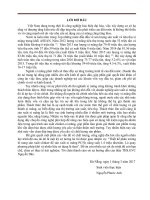 ĐỒ ÁN CÔNG NGHỆ  ĐHBK