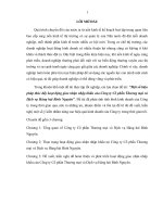 Một số biện pháp thúc đẩy hoạt động giao nhận nhập khẩu của Công ty Cổ phần Thương mại và Dịch vụ Hàng hải Bình Nguyên