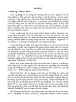 Nghiên cứu thành phần hóa học và một số tác dụng sinh học của cây đơn kim (bidens pilosa l ,   họ asteraceae)”  