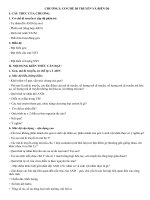 Ôn tập sinh học 12 nâng cao chương 1