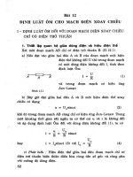 Ôn lý thuyết thi đại học vật lý (tập 1) phần 2 (bản năm 2001) 