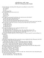 De trac nghiem su10 HKII