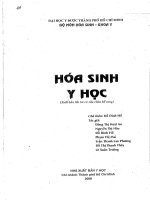 Hoa Sinh y hoc  ĐẠI HỌC Y DUOC TPHCM 2008