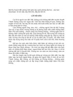 Bài thu hoạch đền gióng môn giáo dục quốc phòng