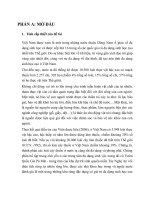 Nghiên cứu đa dạng sinh học và phương hướng bảo tồn cây dược liệu tại VQG Pù Mát trên địa bàn huyện Con Cuông, Nghệ An