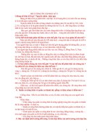 đề cương ôn tập địa lí 7 cả năm