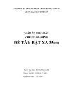 giáo án thê chất 1