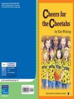 4 2 1 cheers for the cheetahs 