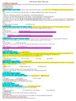 12 THÌ cơ bản TRONG TIẾNG ANH