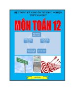 Huong dan on thi TOAN 12 bang may tinh CASIO nam 2017 