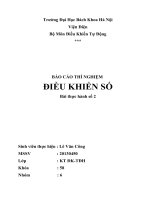 BÁO CÁO THÍ NGHIỆM ĐIỀU KHIỂN SỐ ĐHBKHN