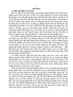 Tăng cường quản lý rủi ro trong hoạt động kinh doanh của các công ty cổ phần chứng khoán ở Việt Nam