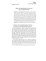 Thờ cúng thành hoàng ở Việt Nam qua tài liệu Hán Nôm