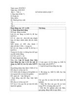 Giáo án KHTN 7 Vnen môn Sinh học