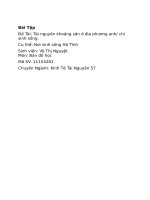 tìm hiểu về tài nguyên thiên nhiên ở Hà Tĩnh