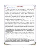 SKKN Phương pháp dạy học theo chủ đề tích hợp đối với bài Tác hại của ma túy và trách nhiệm của học sinh trong phòng, chống ma túy