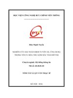 Nghiên cứu bài toán định tuyến xe, ứng dụng trong tối ưu hóa thu gom rác thải đô thị (tt)