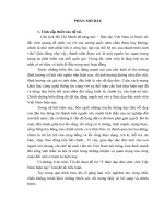 Ý thức đạo đức sinh viên việt nam hiện nay  tiểu luận cao học