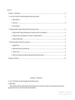 Phương pháp giải các bài toán về chuẩn độ tạo phức