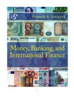 Money banking and international FInance