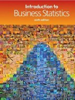 Introduction to business statistics 6th ed weiers thomson