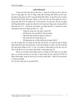 Đồ án tốt nghiệp công nghệ sản xuất xi măng và hệ thống điều khiển của nhà máy tam điệp