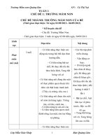 GIÁO án mầm NON lớp GHÉT QUYỂN 1