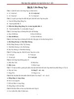 ôn kiểm tra 1 tiết địa 11 học kì II