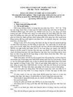 Một số giải pháp nhằm phát huy vai trò của  hội đồng tự quản theo MHTHM đối với học sinh dân tộc thiểu số