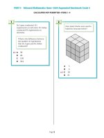 Grade 4   math   arkansas 09 + answers 