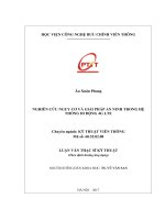 Nghiên cứu nguy cơ và giải pháp an ninh trong hệ thống di động 4G LTE (LV thạc sĩ)