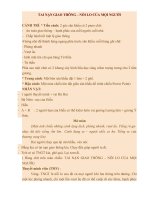 KỊCH BẢN TAI NẠN GIAO THÔNG