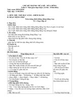 MÙA hè mùa ĐÔNG TUẦN 2 HTTN 2015