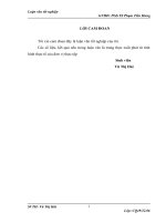 Hoàn thiện quy trình kiểm toán khoản mục tài sản cố định trong kiểm toán báo cáo tài chính do Công ty TNHH Kiểm toán và Thẩm Định Giá Việt Nam  thực hiện