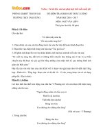 Đề thi giữa học kì 2 môn Ngữ văn lớp 9 trường THCS Tam Hưng, Hà Nội năm học 2016  2017 