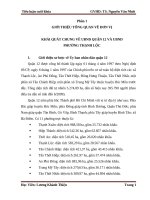 01  QUẢN lý NHÀ nước về TRẬT tự xây DỰNG TRÊN địa bàn PHƯỜNG THẠNH lộc, QUẬN 12, tp  hồ CHÍ MINH  lương khánh thiện